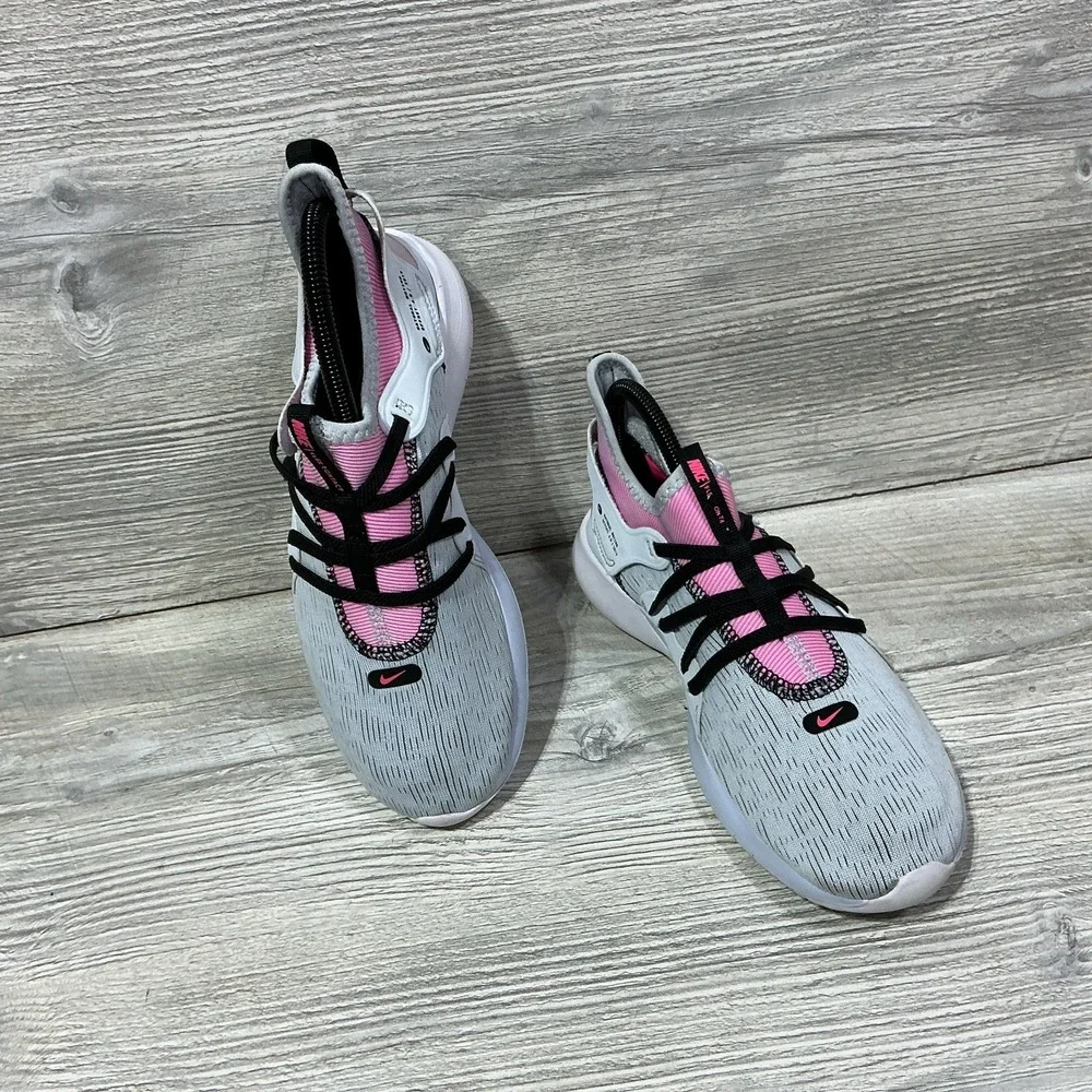 Nike Flex Contact 3 AQ7488-400 Gray Running Shoes Sneakers Women's Size 7.5
